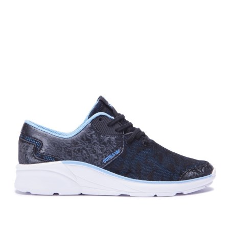 Supra Noiz Womens Low Tops Shoes Navy UK 12CFW